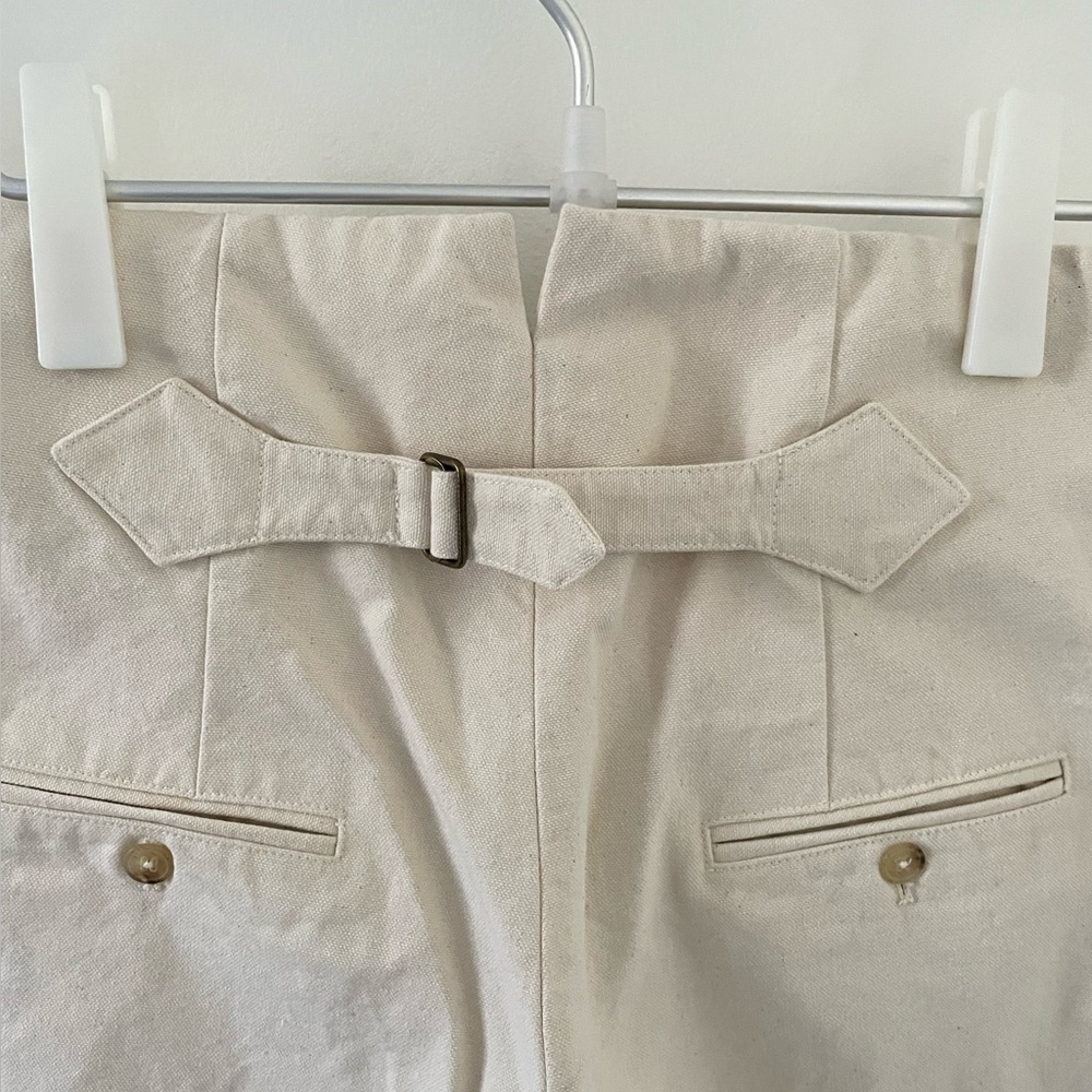Caron Callahan  Dexter Pants/Cream Cancas - Picture 6 of 8